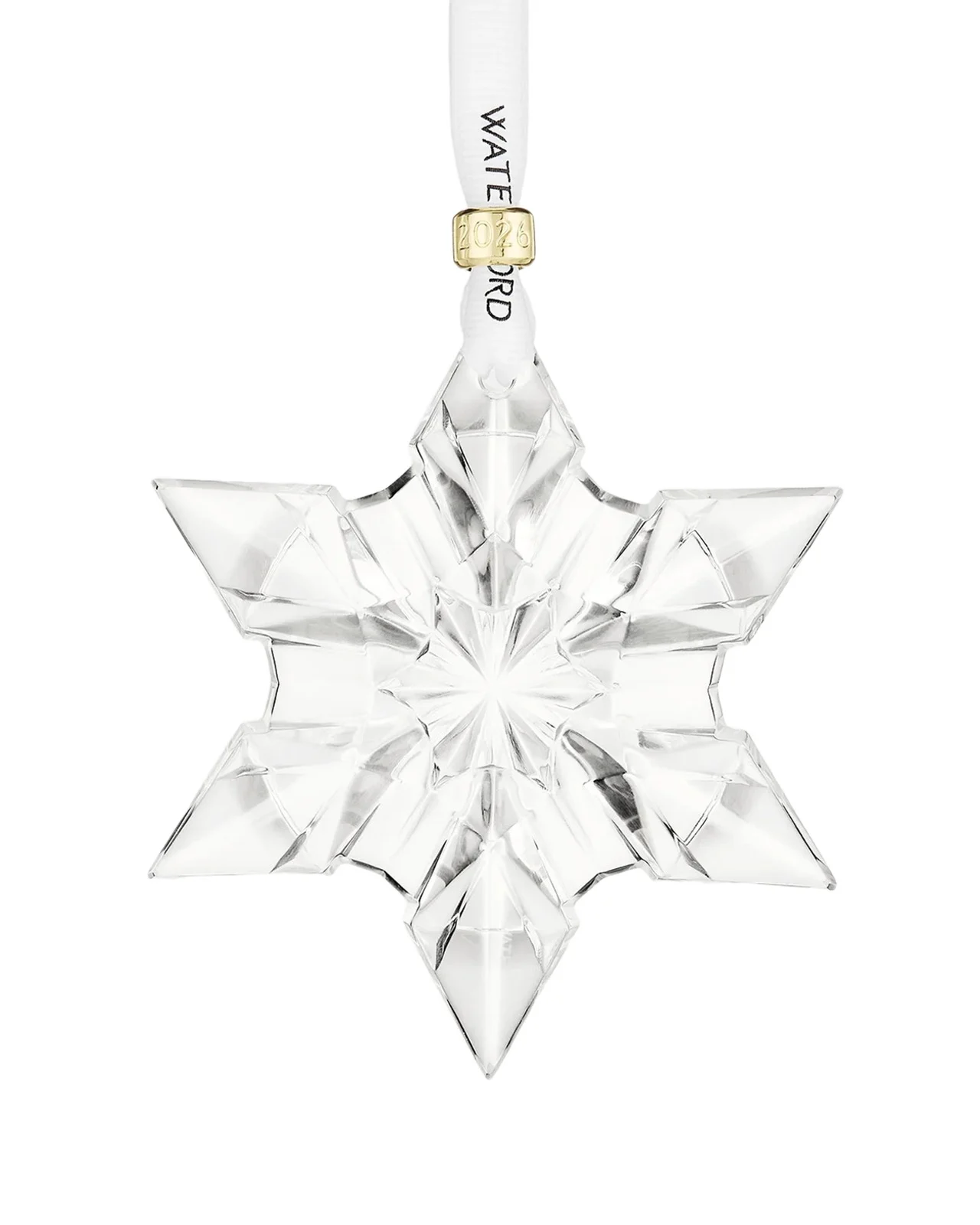Waterford Crystal 2026 Annual Snowcrystal Christmas Ornament