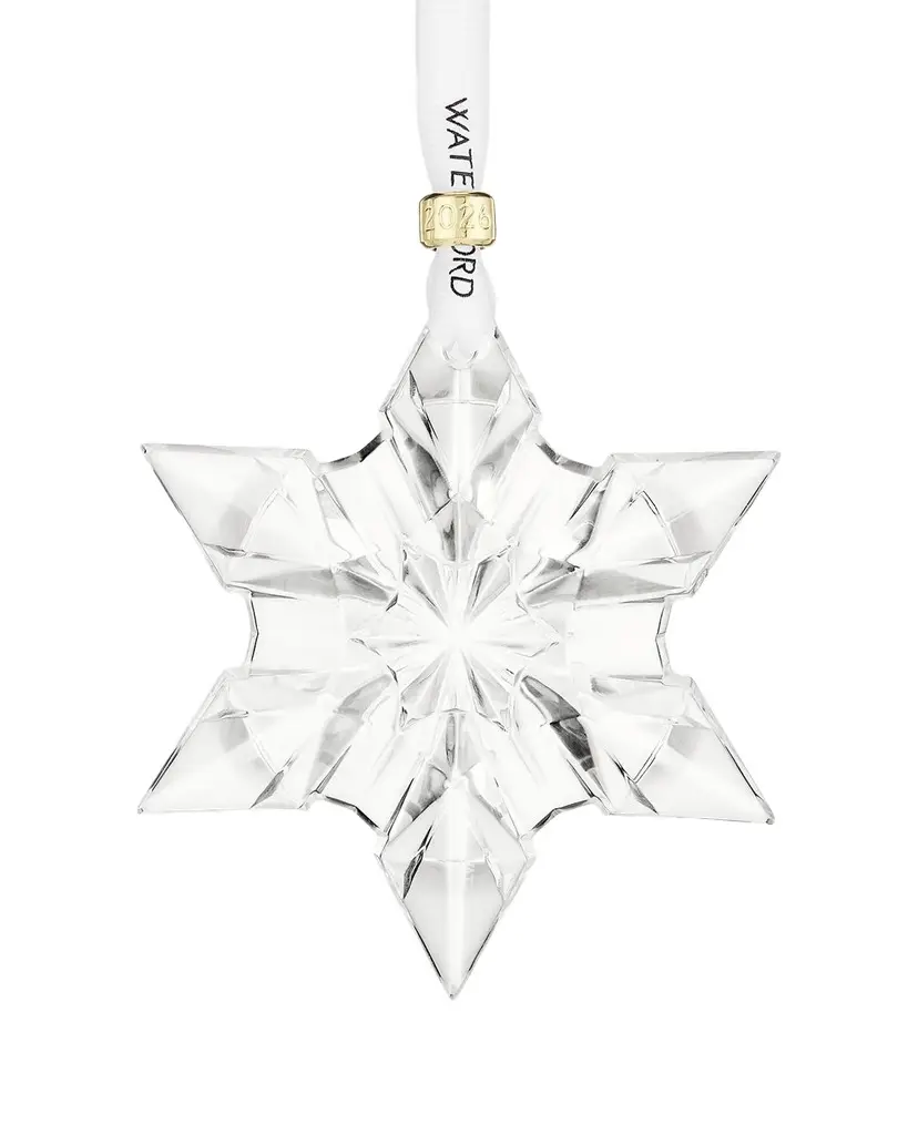Waterford Crystal 2026 Annual Snowcrystal Christmas Ornament