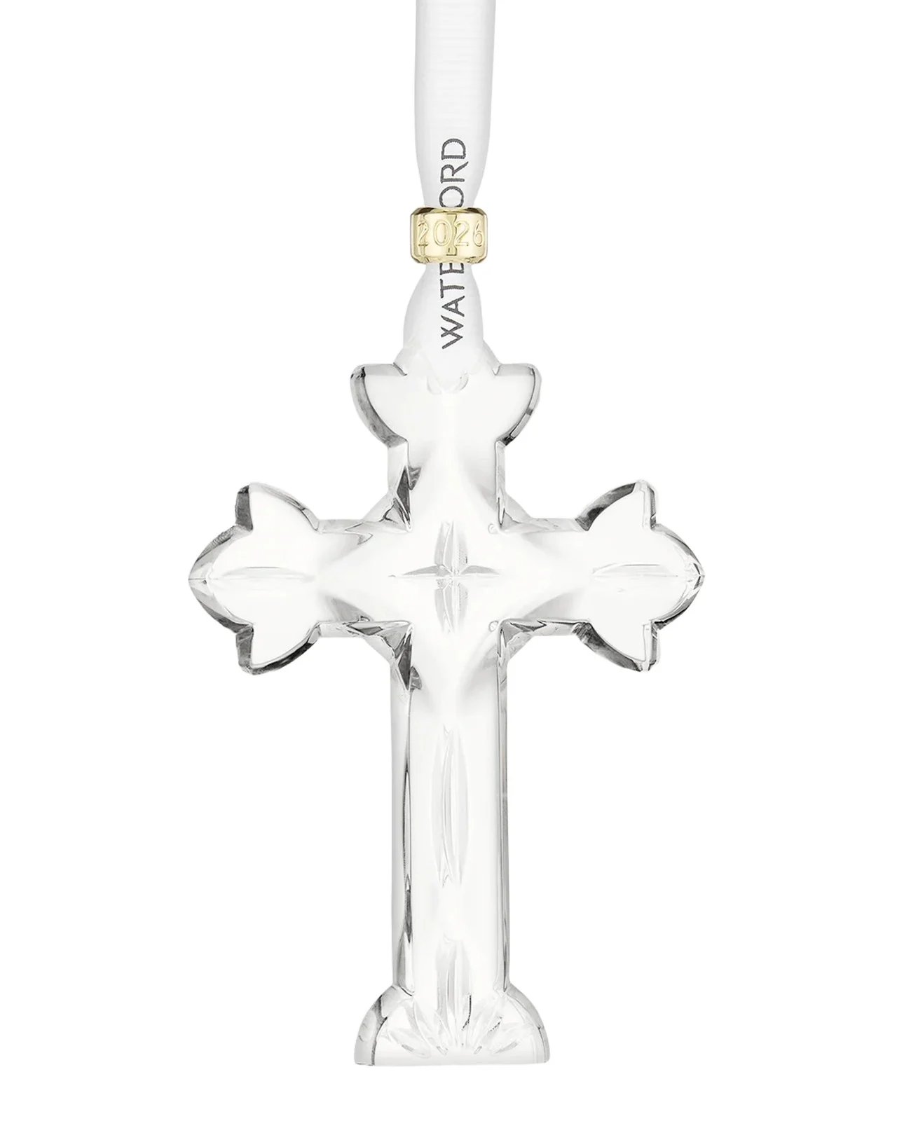 Waterford Crystal 2026 Annual Cross Christmas Ornament