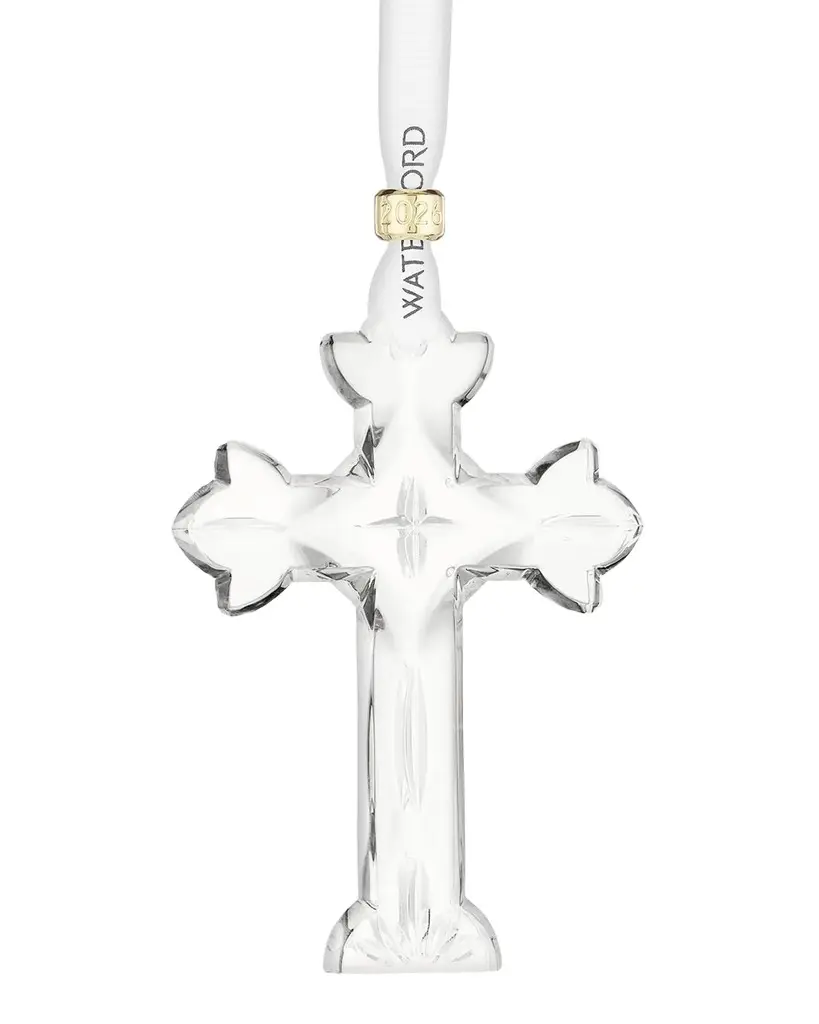 Waterford Crystal 2026 Annual Cross Christmas Ornament