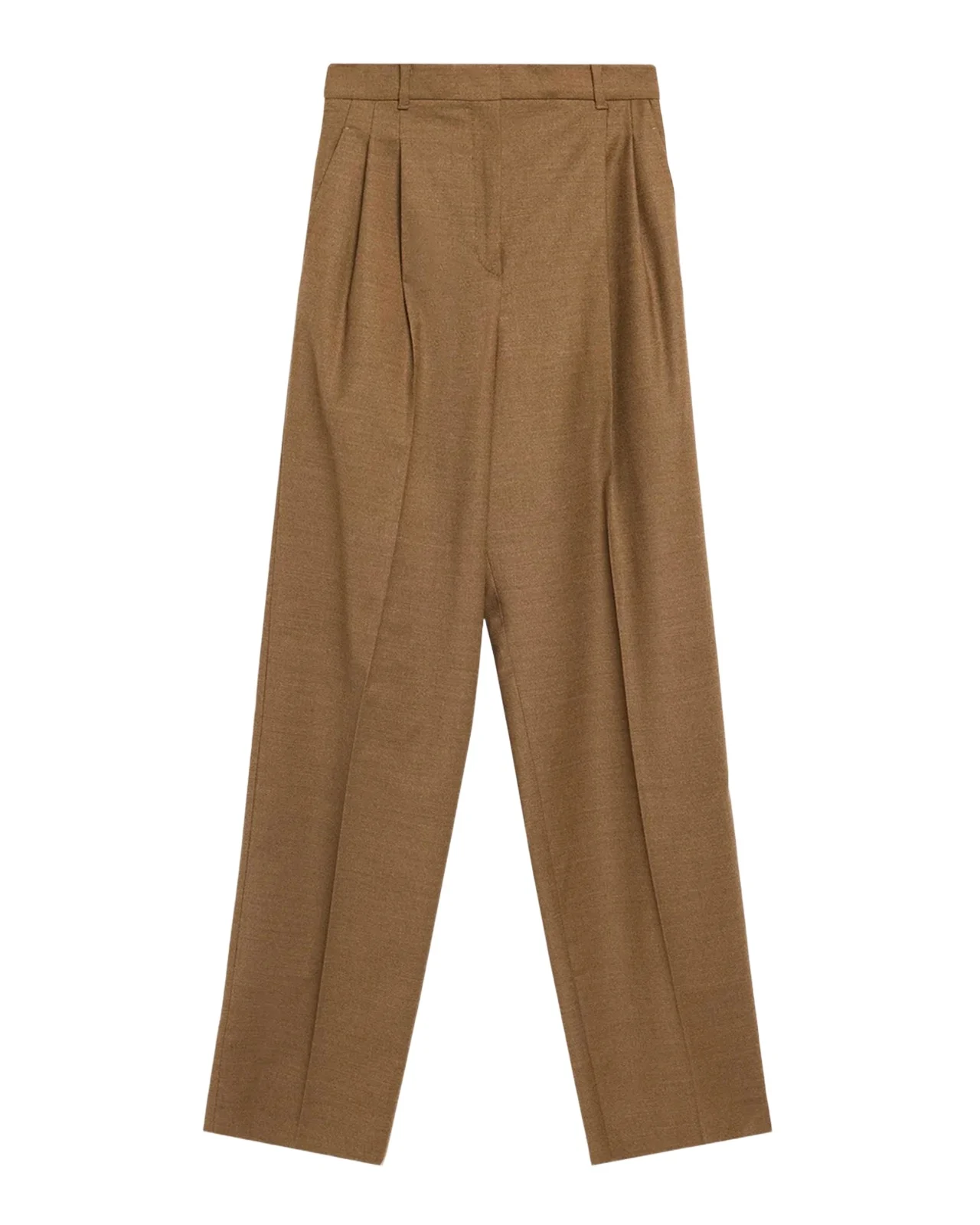 Straight-Leg Stretch Wool Pants Straight-Leg Stretch Wool Pants
