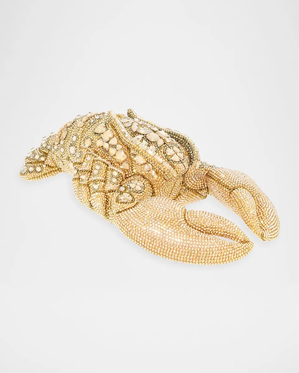 Judith Leiber Couture Lobster Sheldon Crystal Clutch Bag | Thumbnail 2