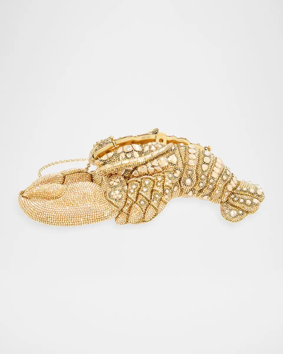 Judith Leiber Couture Lobster Sheldon Crystal Clutch Bag | Thumbnail 3