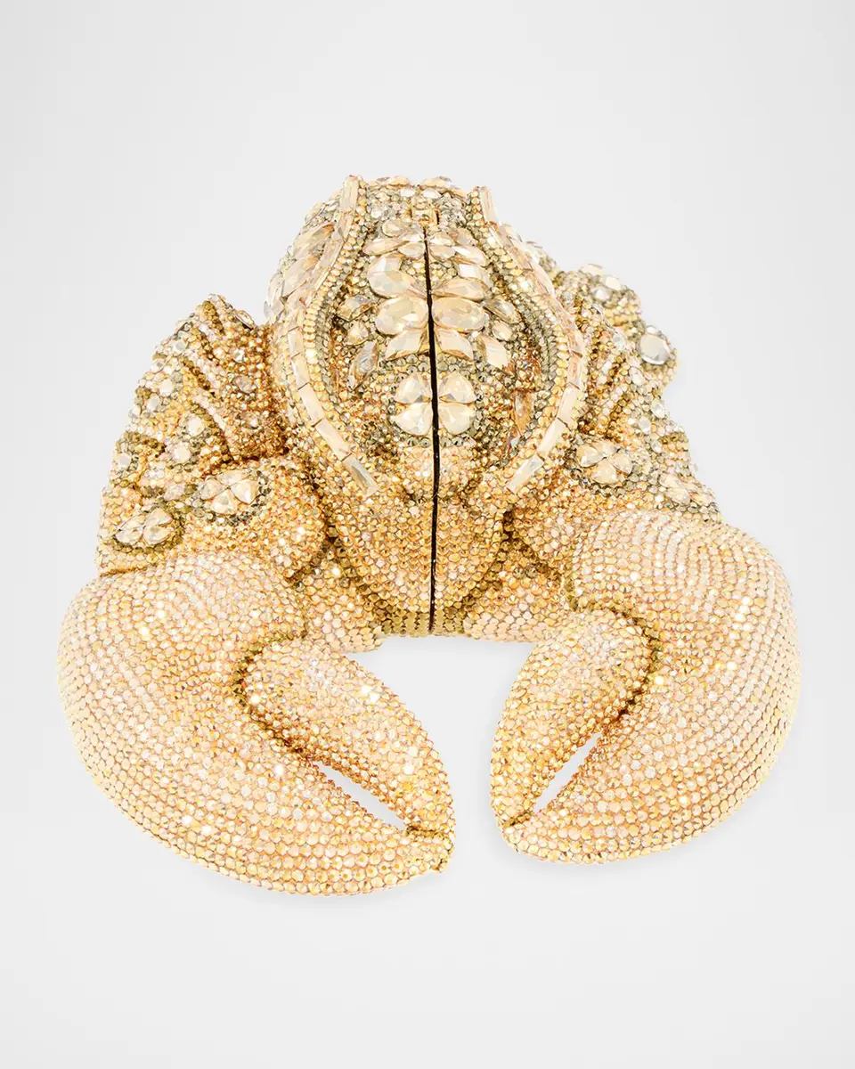 Judith Leiber Couture Lobster Sheldon Crystal Clutch Bag | Thumbnail 4