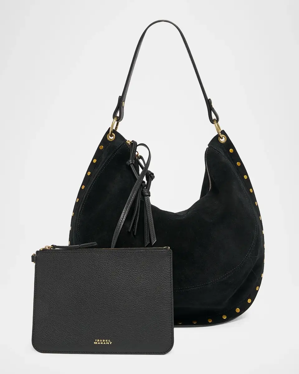 Isabel Marant Oskan Studded Suede Hobo Bag | Thumbnail 6 Isabel Marant Oskan Studded Suede Hobo Bag | Thumbnail 6
