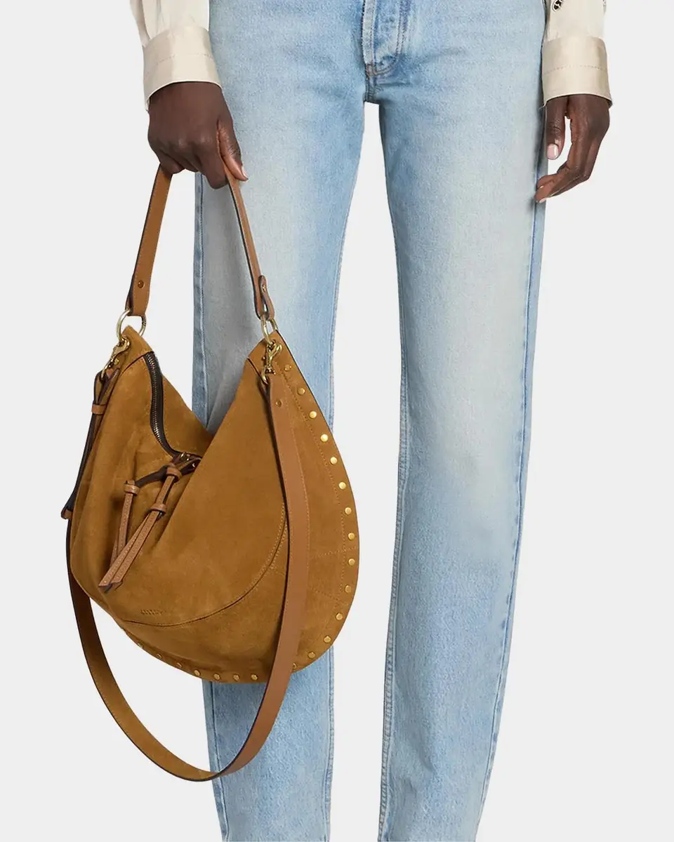 Isabel Marant Oskan Studded Suede Hobo Bag | Thumbnail 7 Isabel Marant Oskan Studded Suede Hobo Bag | Thumbnail 7