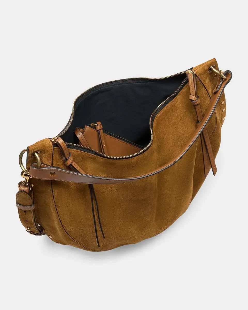 Isabel Marant Oskan Studded Suede Hobo Bag | Thumbnail 9 Isabel Marant Oskan Studded Suede Hobo Bag | Thumbnail 9