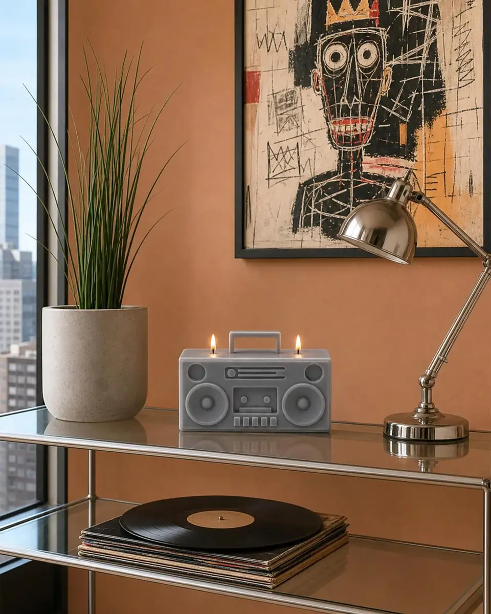 Davie Ocho Candle Co. Boom Box Decorative Candle | Thumbnail 4 Davie Ocho Candle Co. Boom Box Decorative Candle | Thumbnail 4