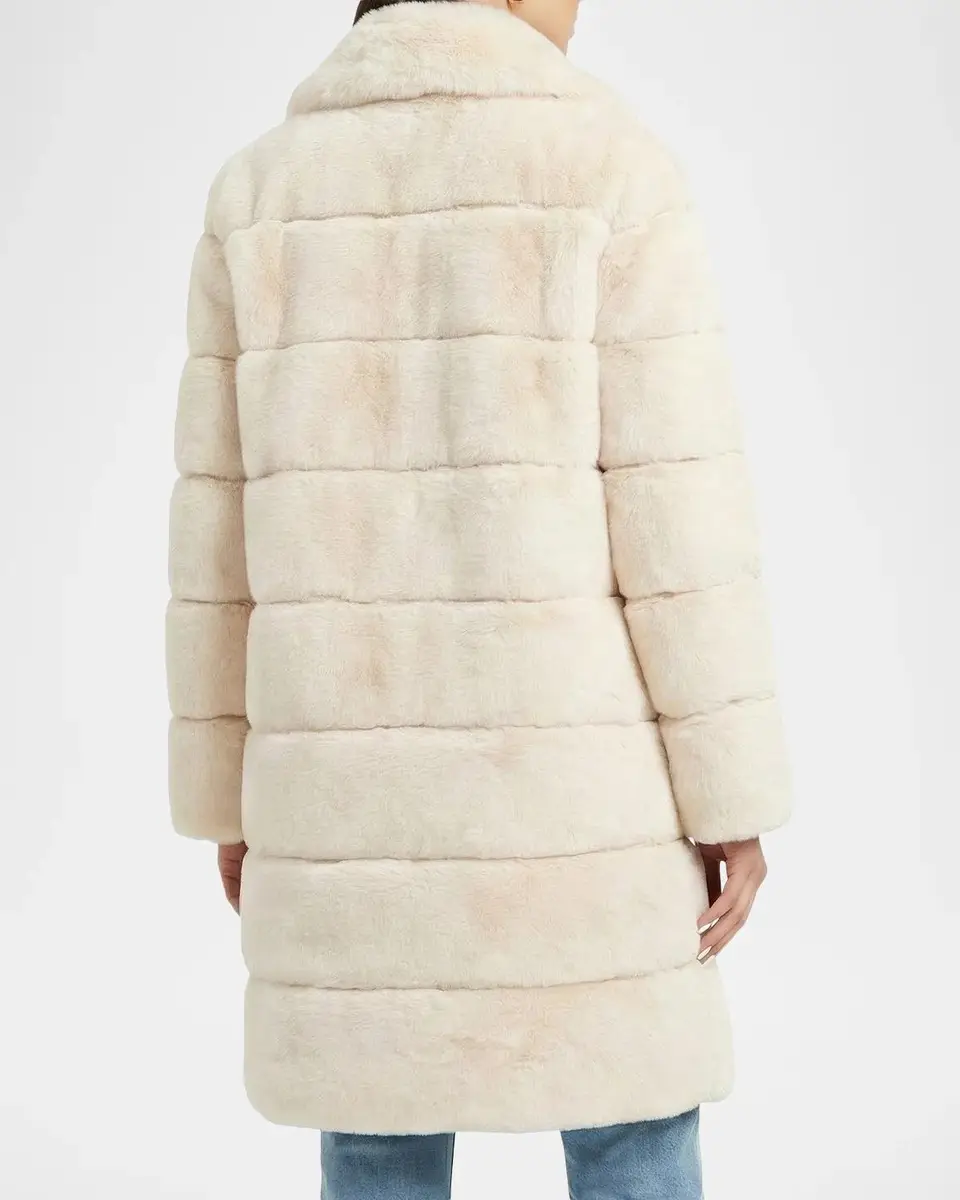 Lyla Grant Faux-Fur Rex Rabbit Short Coat | Thumbnail 3 Lyla Grant Faux-Fur Rex Rabbit Short Coat | Thumbnail 3