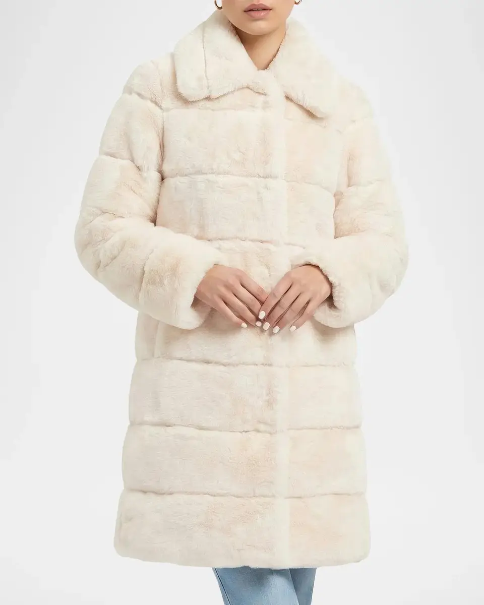 Lyla Grant Faux-Fur Rex Rabbit Short Coat | Thumbnail 5 Lyla Grant Faux-Fur Rex Rabbit Short Coat | Thumbnail 5