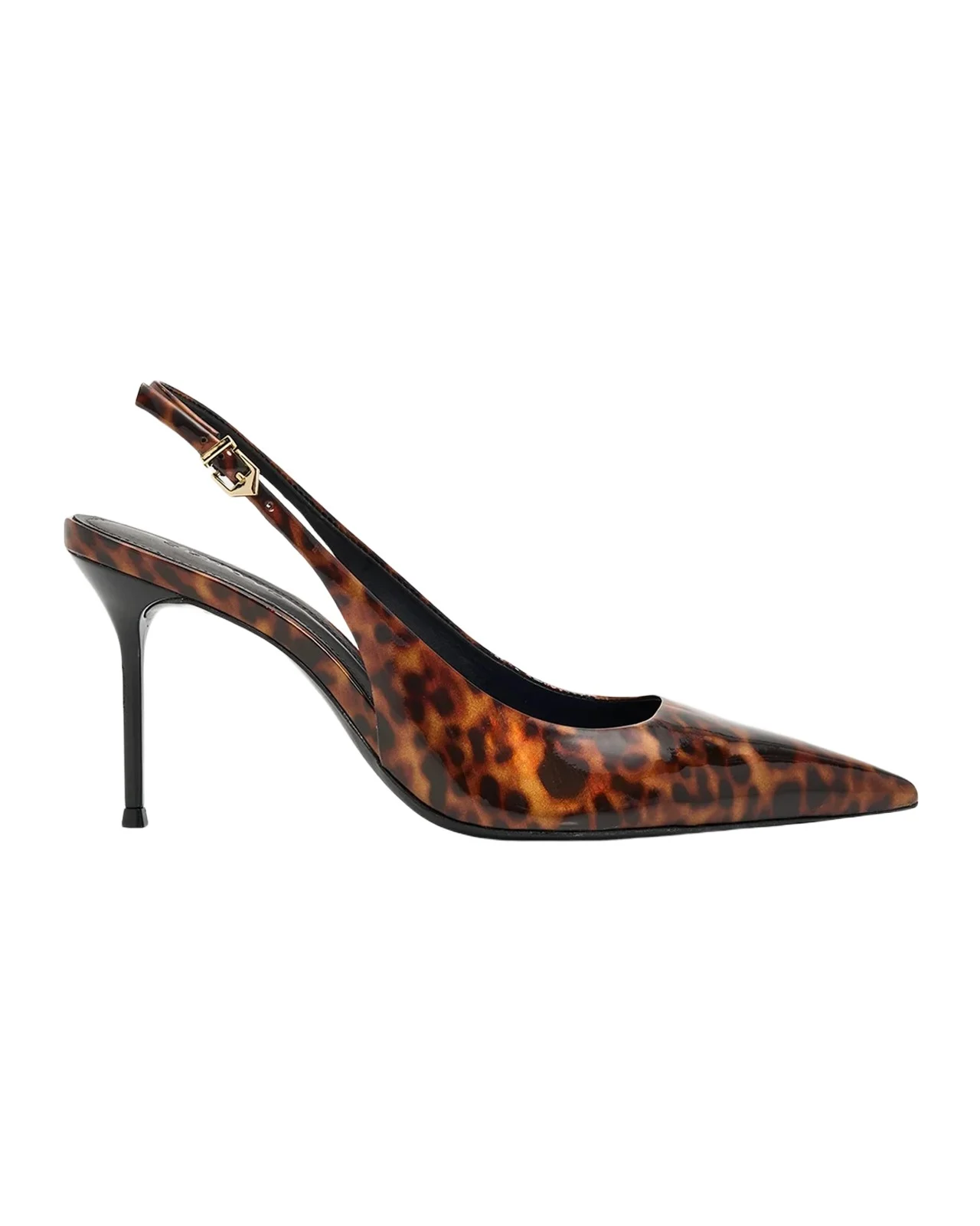 Paola 90MM Tortoiseshell Slingback Pumps Paola 90MM Tortoiseshell Slingback Pumps