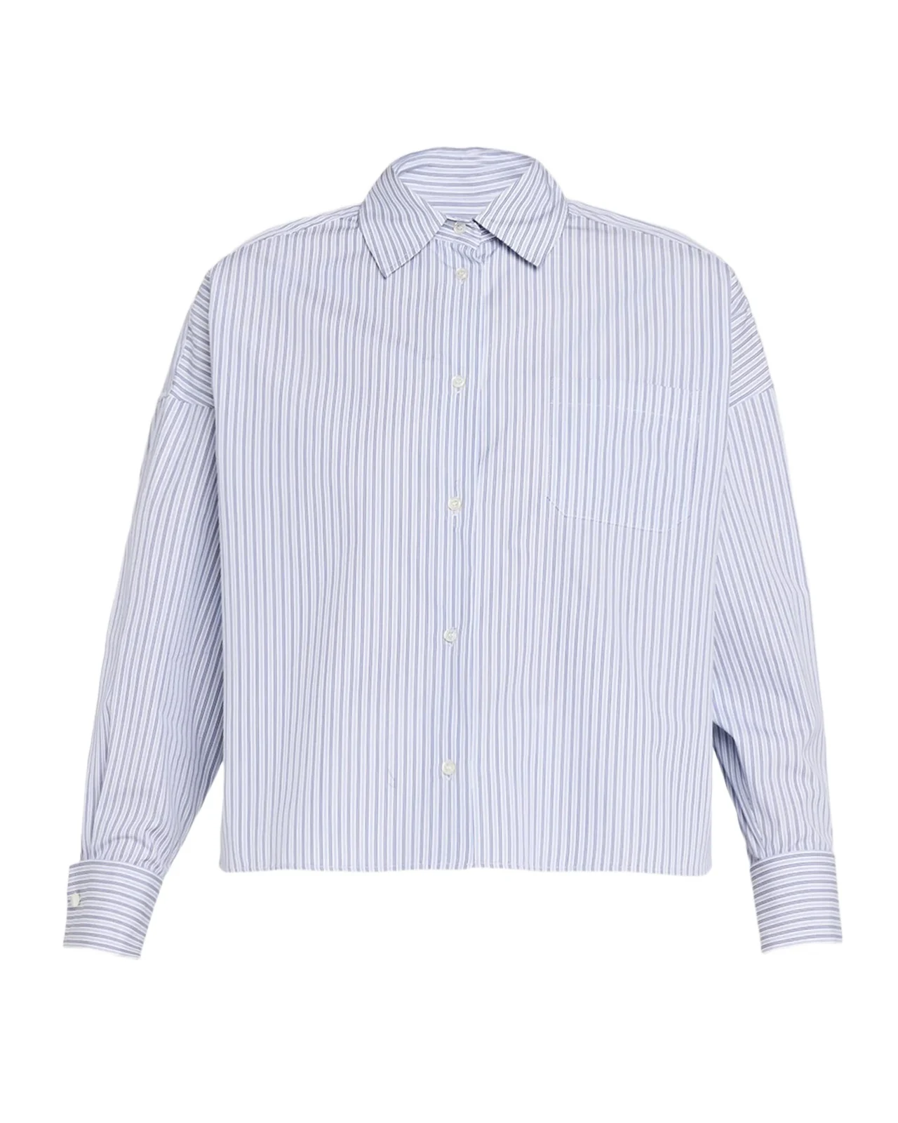 Weekend Max Mara Boxy Striped Cotton Shirt