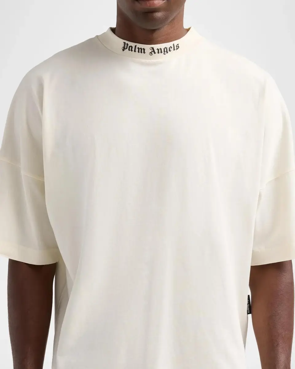 Palm Angels Men's Classic Logo Over T-Shirt | Thumbnail 5 Palm Angels Men's Classic Logo Over T-Shirt | Thumbnail 5