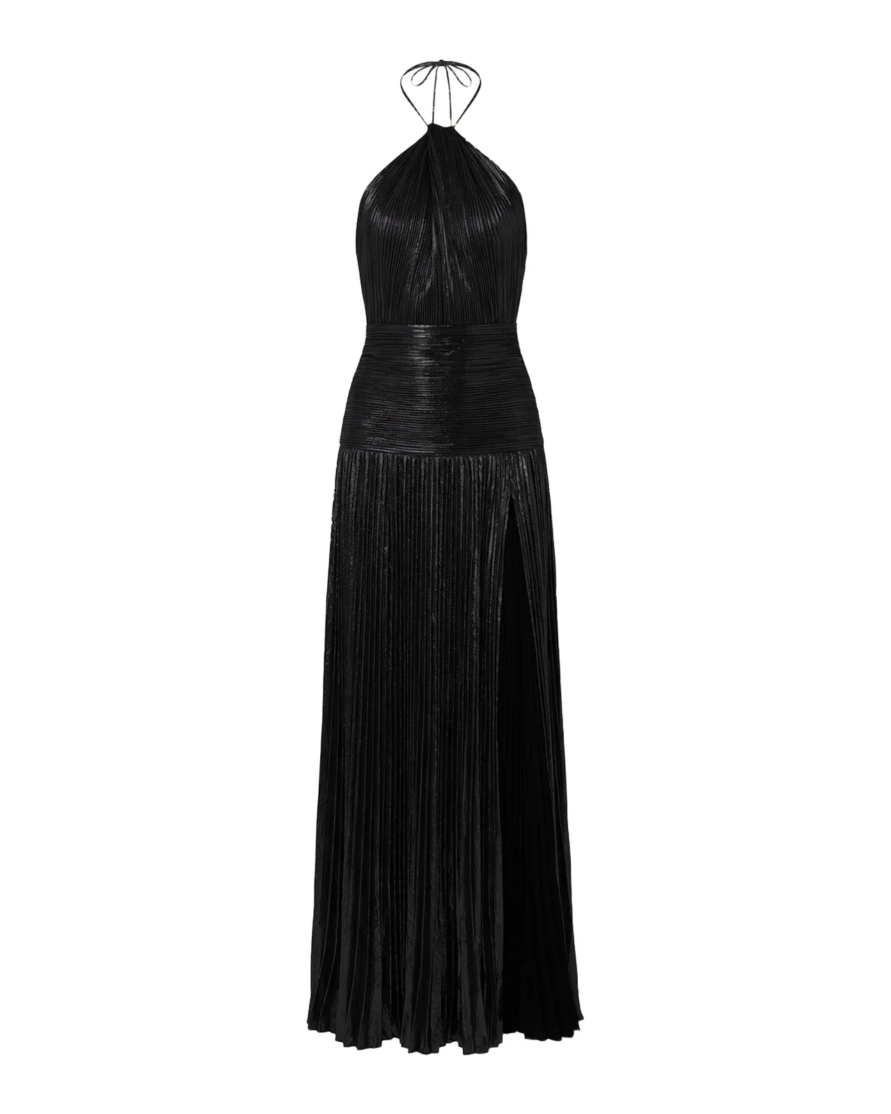 Thalia Metallic Halter Gown Thalia Metallic Halter Gown