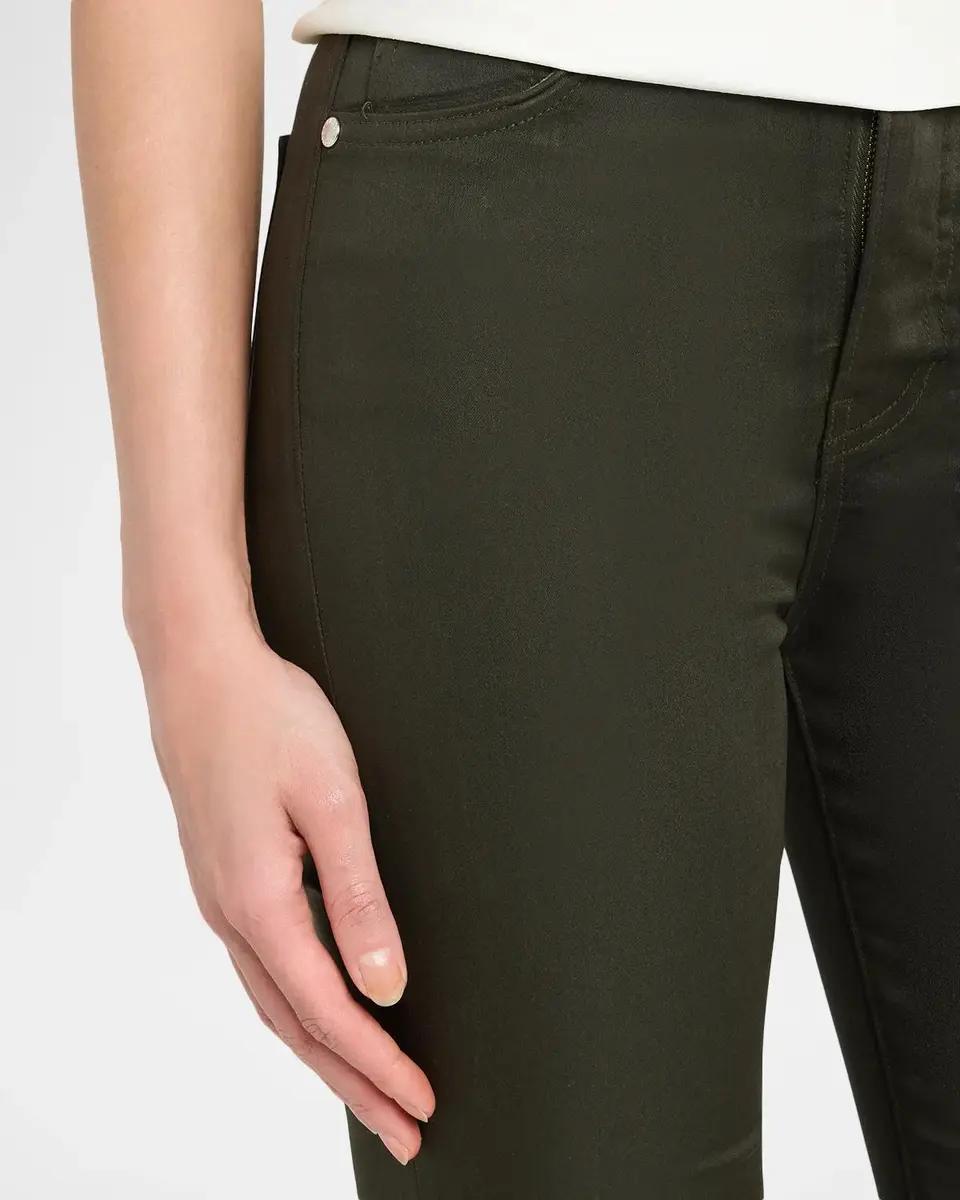 Veronica Beard Carson Coated Flare Pants | Thumbnail 5