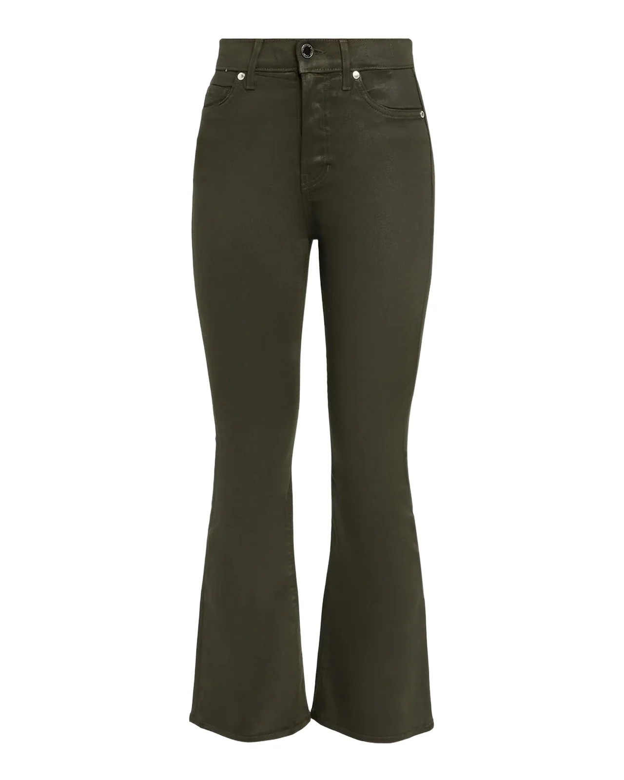Carson Coated Flare Pants