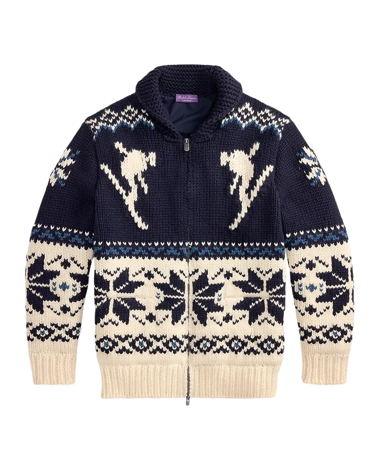 Men's Wool-Cashmere Shawl Cardigan Men's Wool-Cashmere Shawl Cardigan