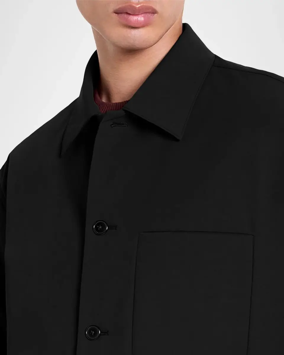 Theory Motion Solid Overshirt | Thumbnail 5