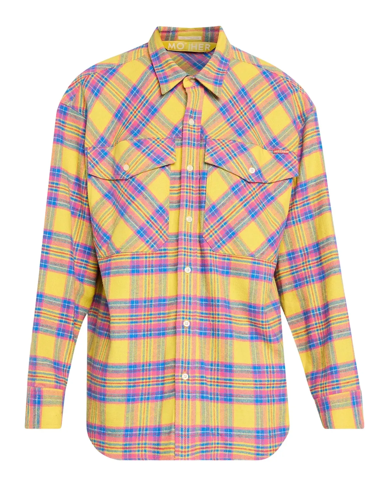 Mother The Lazy Sunday Plaid Flannel Shirt