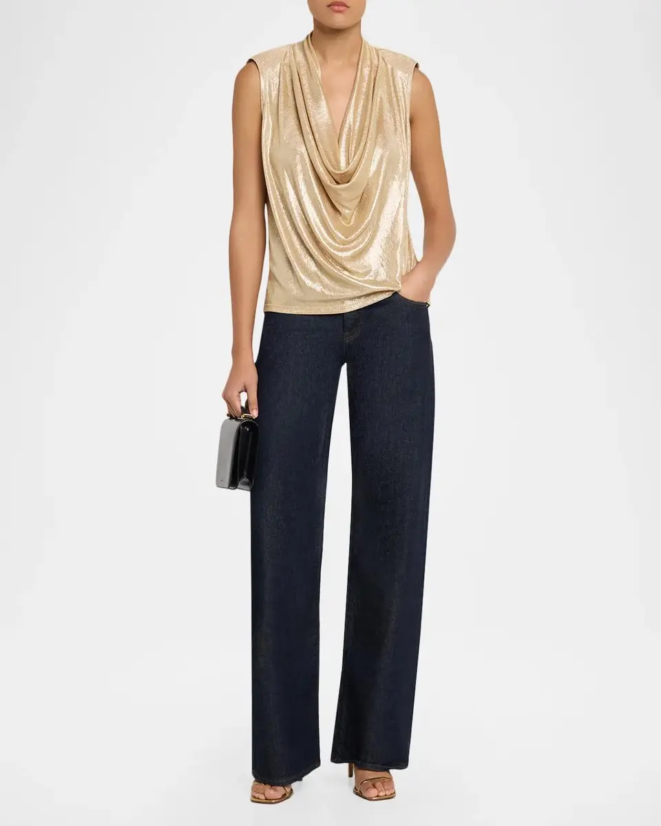 Frame The Gray Wide-Leg Jeans | Thumbnail 2 Frame The Gray Wide-Leg Jeans | Thumbnail 2