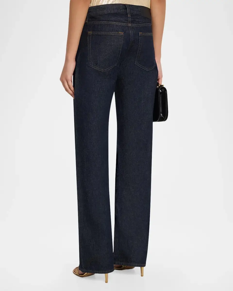 Frame The Gray Wide-Leg Jeans | Thumbnail 3 Frame The Gray Wide-Leg Jeans | Thumbnail 3