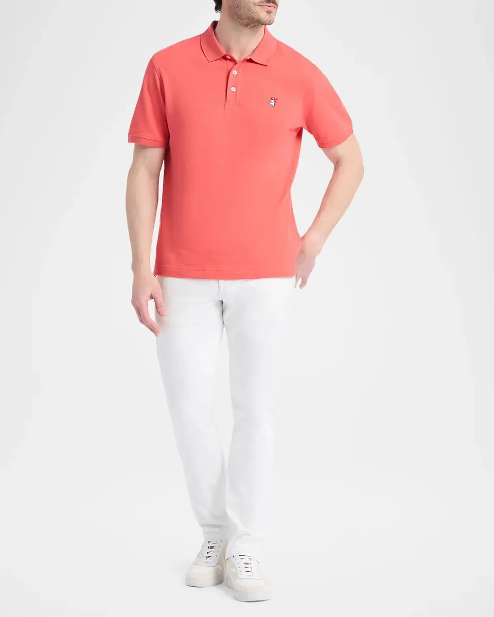 Robert Graham Men's Devil Short-Sleeve Cotton Polo Shirt | Thumbnail 2 Robert Graham Men's Devil Short-Sleeve Cotton Polo Shirt | Thumbnail 2
