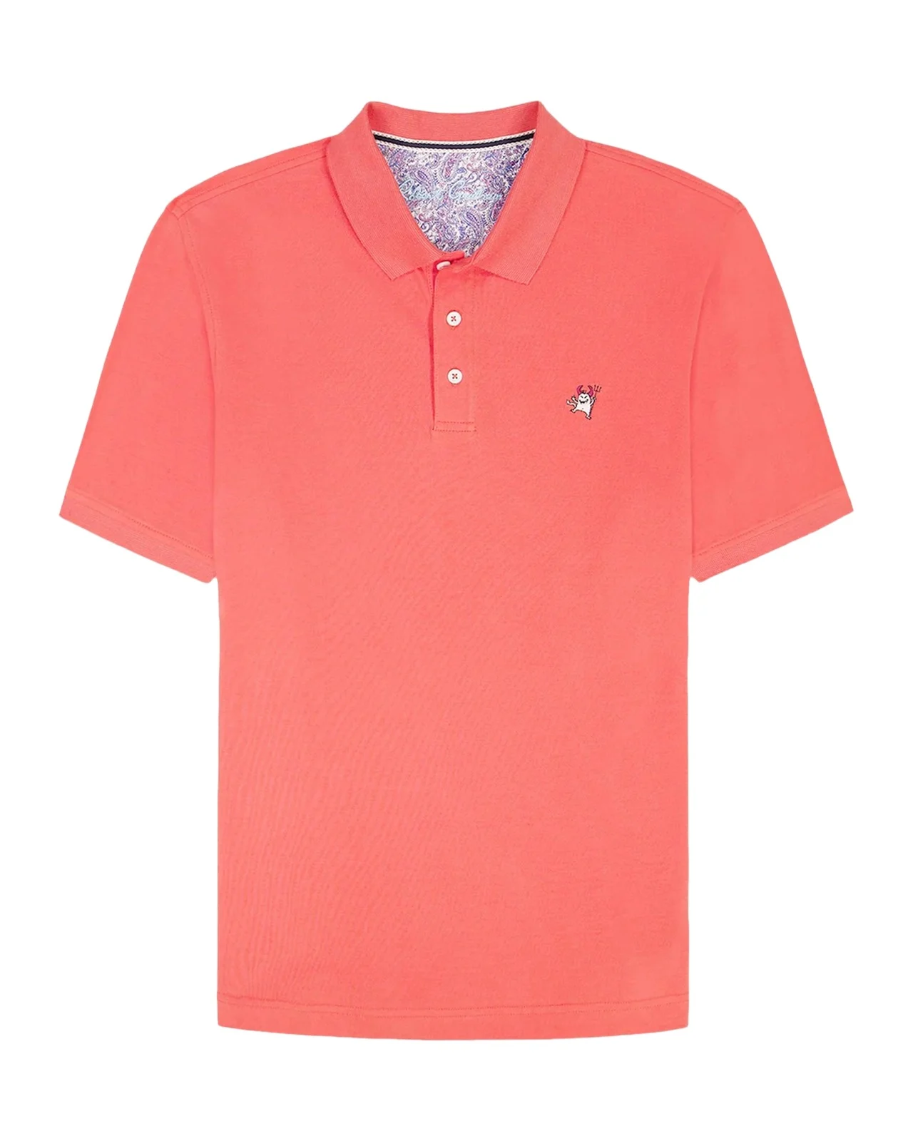 Robert Graham Men's Devil Short-Sleeve Cotton Polo Shirt