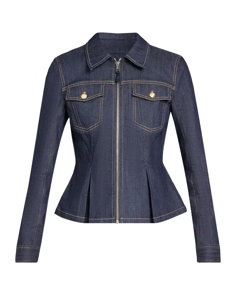Cinq à Sept Kaiya Cotton-Blend Denim Jacket