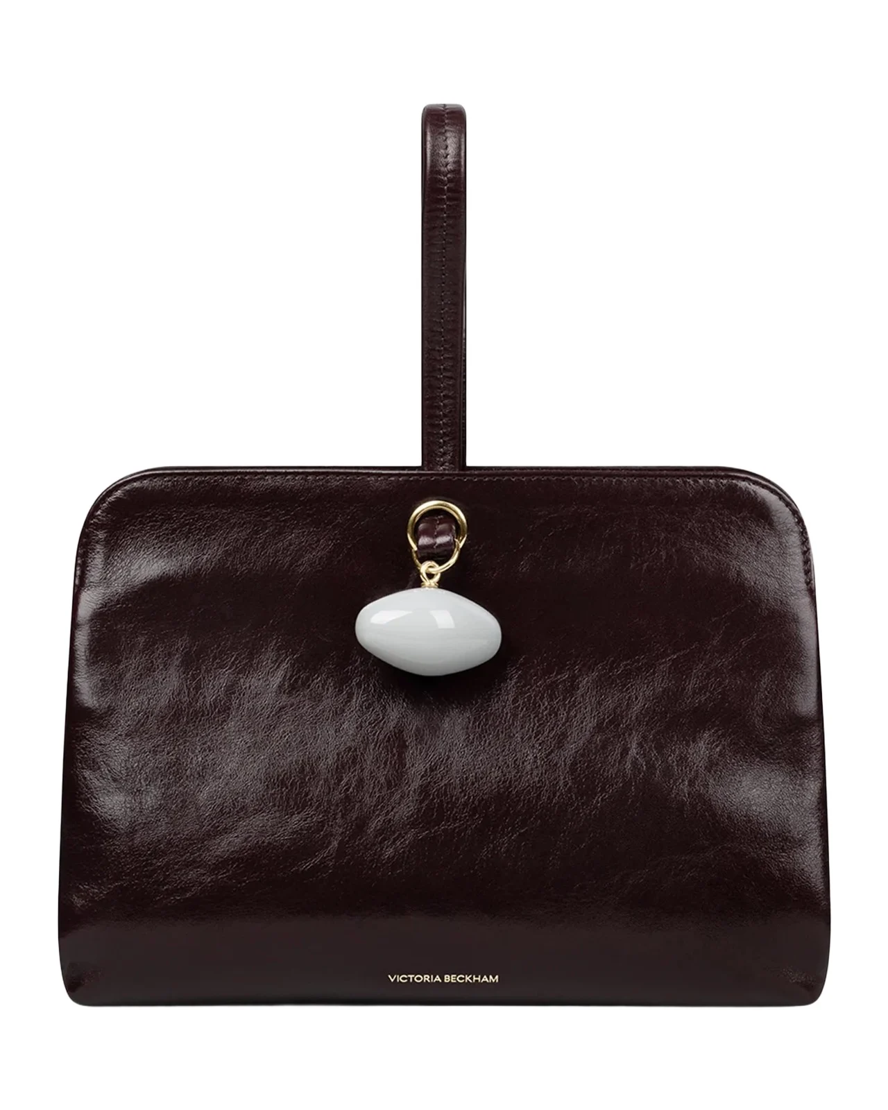 Victoria Beckham Kizette Leather Clutch
