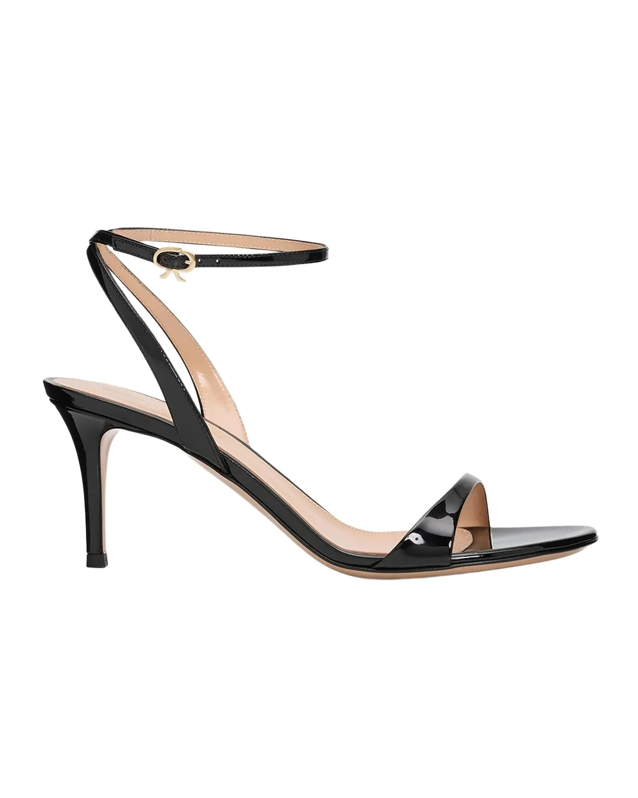 Gianvito Rossi 70mm Leather Ankle-Strap Sandals