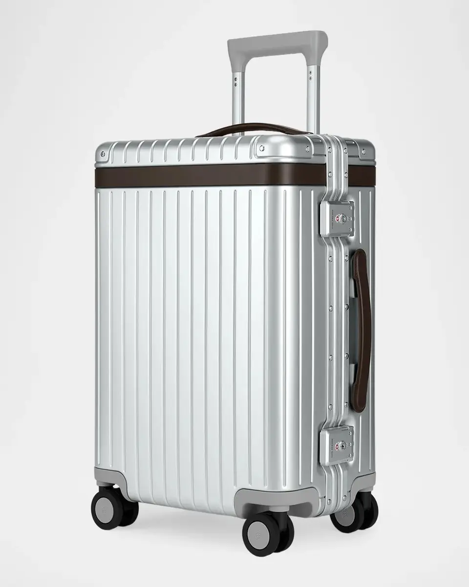 Carl Friedrik 22" Hardside Aluminium Spinner Carry-On Suitcase | Thumbnail 2 Carl Friedrik 22" Hardside Aluminium Spinner Carry-On Suitcase | Thumbnail 2