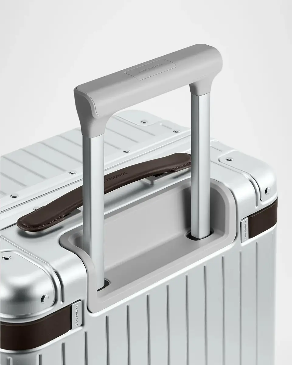 Carl Friedrik 22" Hardside Aluminium Spinner Carry-On Suitcase | Thumbnail 4 Carl Friedrik 22" Hardside Aluminium Spinner Carry-On Suitcase | Thumbnail 4