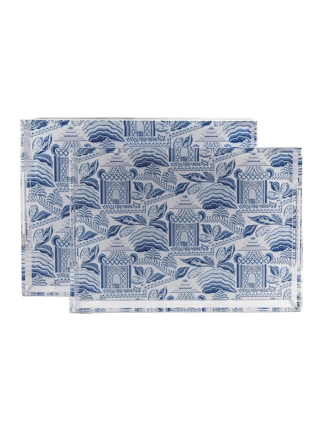 Port 68 2-Piece Pagoda Garden Placemat Set
