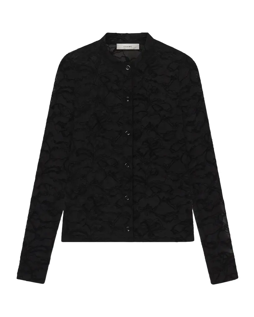 The Lace Burnout Top The Lace Burnout Top