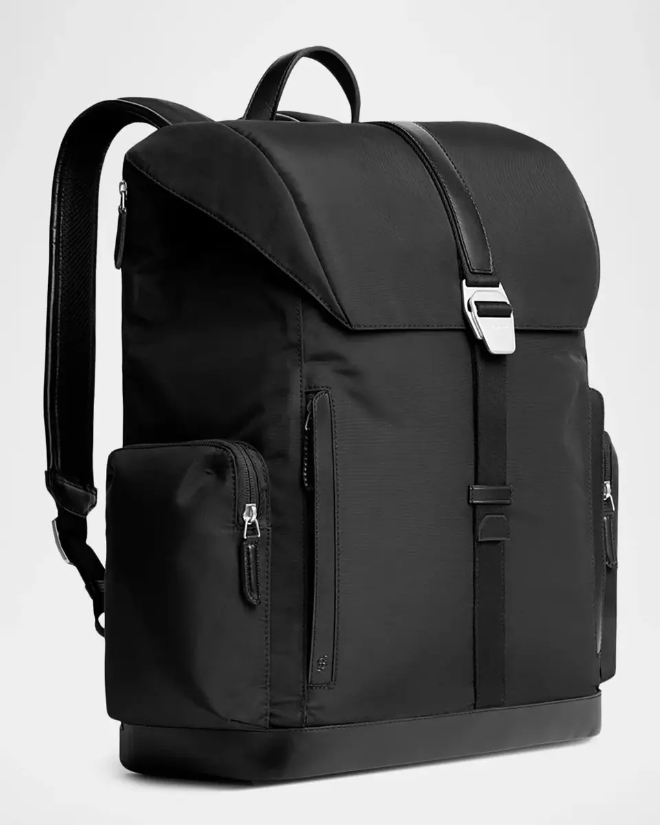 Carl Friedrik Traverse Leather-Trim Backpack | Thumbnail 2 Carl Friedrik Traverse Leather-Trim Backpack | Thumbnail 2