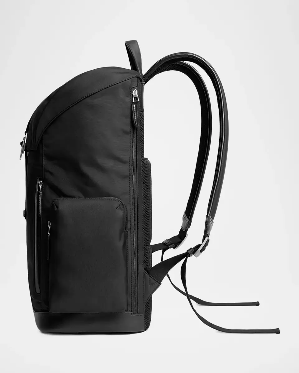 Carl Friedrik Traverse Leather-Trim Backpack | Thumbnail 4 Carl Friedrik Traverse Leather-Trim Backpack | Thumbnail 4