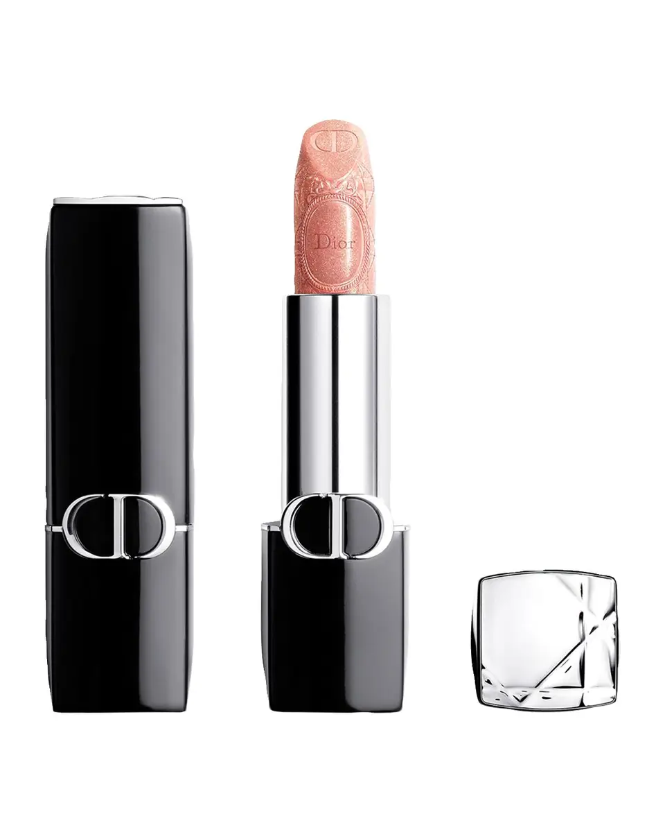 Dior Limited Edition Rouge Holiday 2026 Refillable Lipstick, 232 Glazed Peach | Thumbnail 3 Dior Limited Edition Rouge Holiday 2026 Refillable Lipstick, 232 Glazed Peach | Thumbnail 3