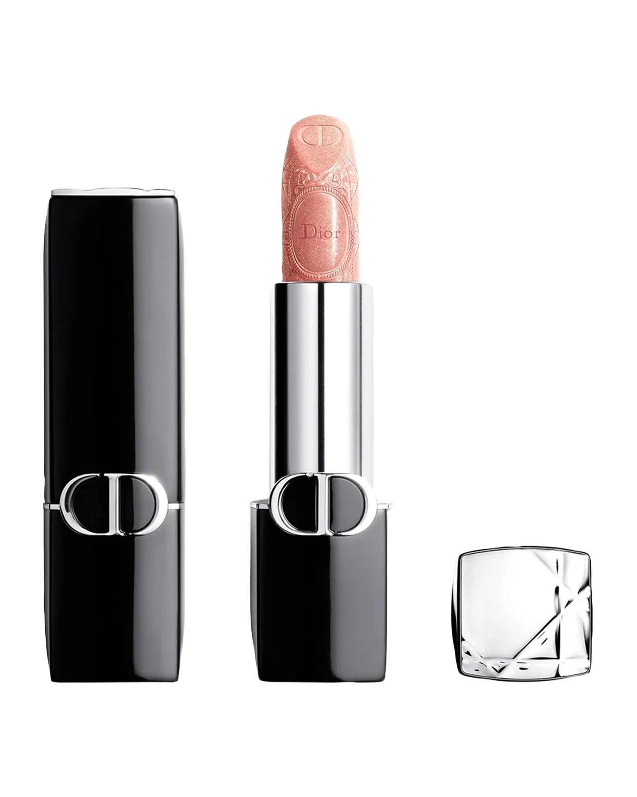 Dior Limited Edition Rouge Holiday 2026 Refillable Lipstick, 232 Glazed Peach