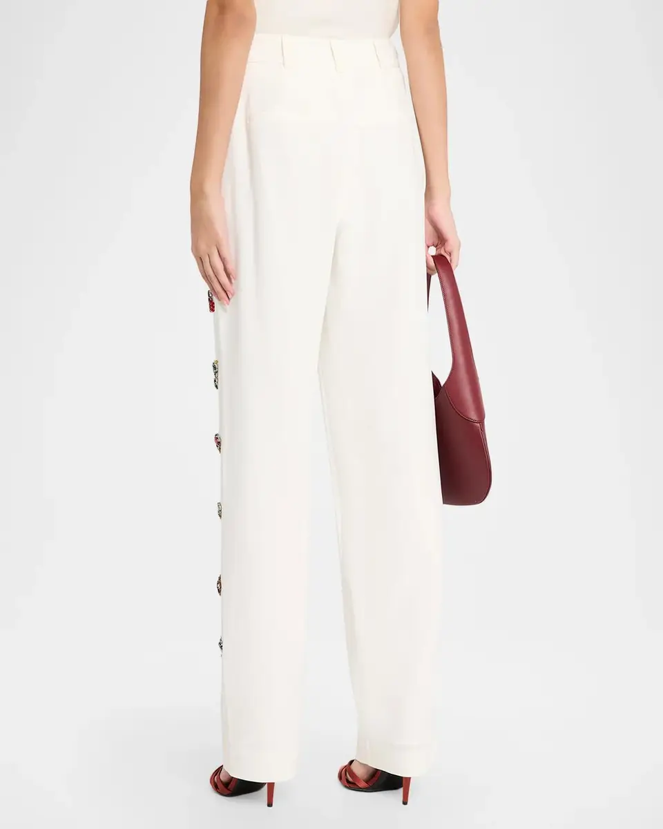 Cinq à Sept Collins Crown Jewel High-Rise Pants | Thumbnail 3 Cinq à Sept Collins Crown Jewel High-Rise Pants | Thumbnail 3
