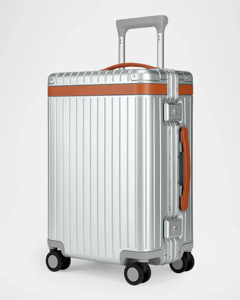Carl Friedrik 22" Hardside Aluminium Spinner Carry-On Suitcase | Thumbnail 6 Carl Friedrik 22" Hardside Aluminium Spinner Carry-On Suitcase | Thumbnail 6