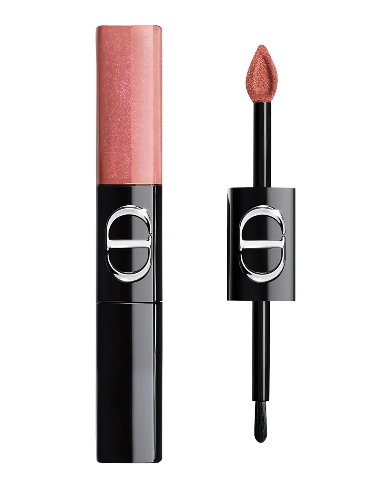 Dior Limited Edition Rouge Forever Liquid Sequin Duo, 100 Sweet Nude