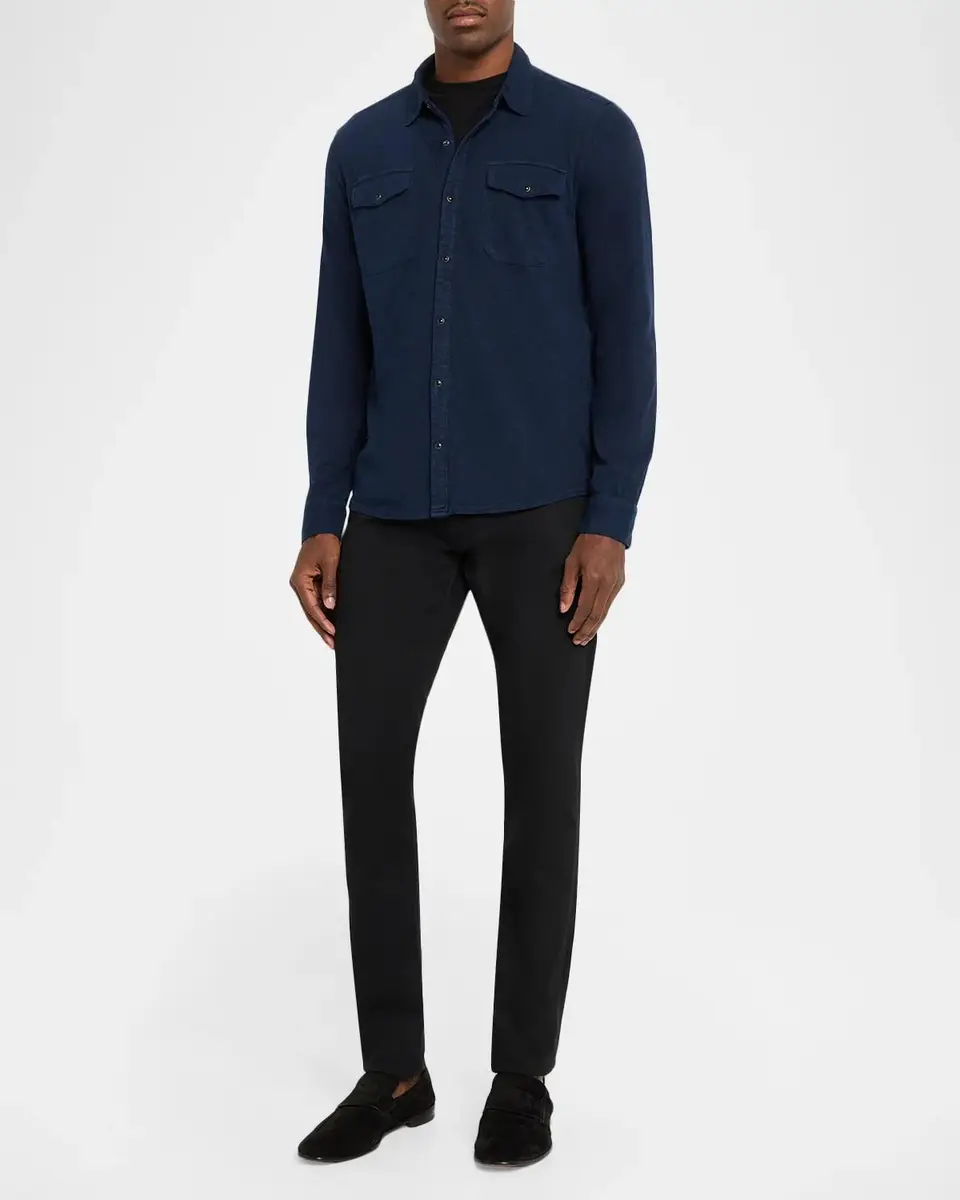 JOHN VARVATOS Men's Arvon Western Shirt | Thumbnail 2