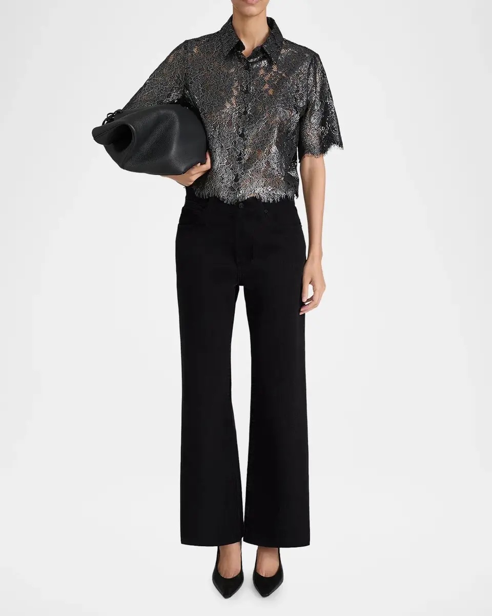 Frame The Foil Lace Shirt | Thumbnail 2