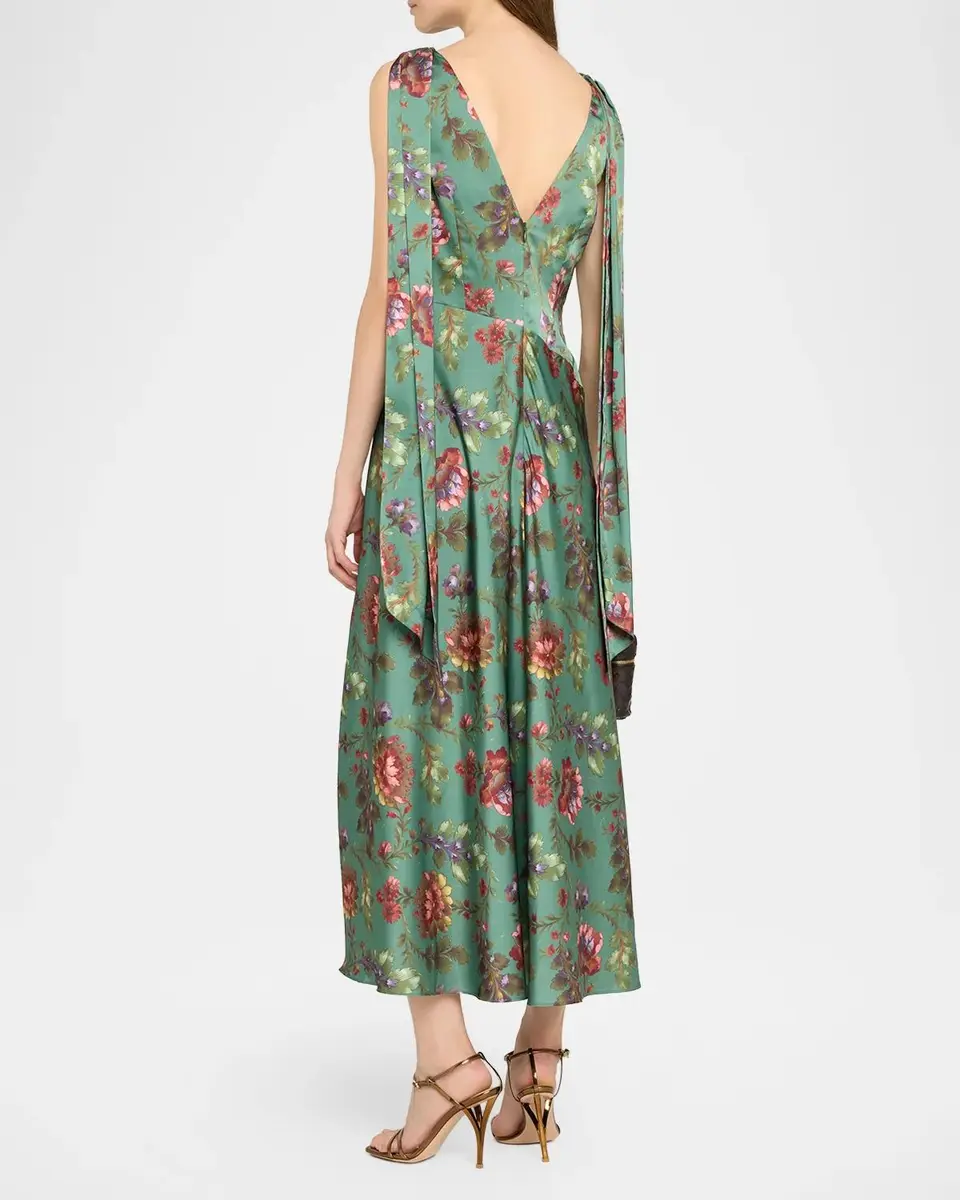 Cinq à Sept Fresco Floral Maxi Dress | Thumbnail 3 Cinq à Sept Fresco Floral Maxi Dress | Thumbnail 3