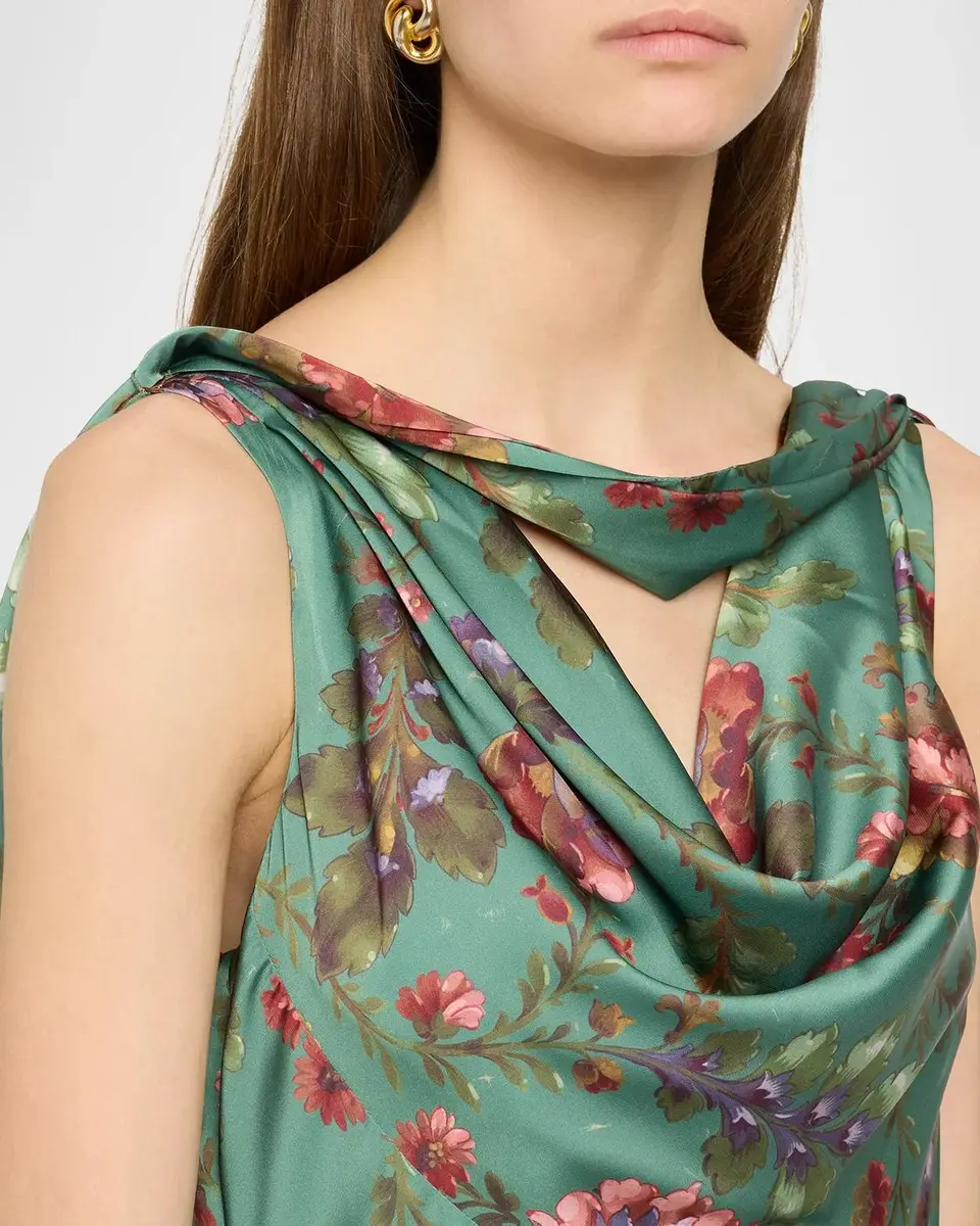 Cinq à Sept Fresco Floral Maxi Dress | Thumbnail 5 Cinq à Sept Fresco Floral Maxi Dress | Thumbnail 5