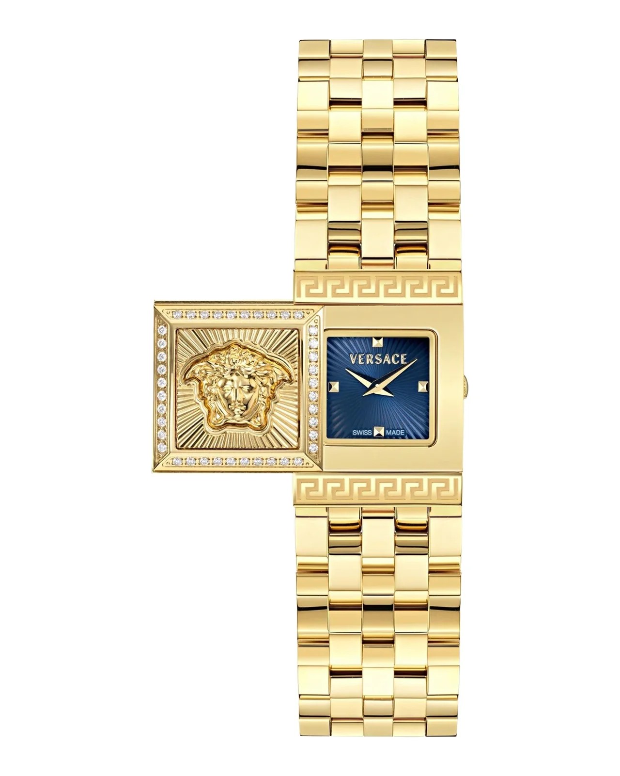 Versace Reveal 18x25mm Blue Dial Bracelet Watch