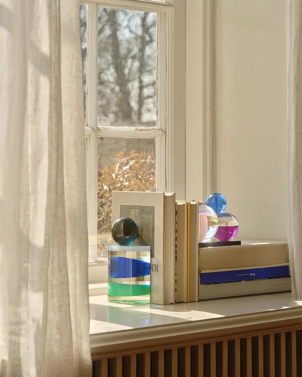 Reflections Copenhagen Villa Prima Crystal Onyx Bookend | Thumbnail 5 Reflections Copenhagen Villa Prima Crystal Onyx Bookend | Thumbnail 5