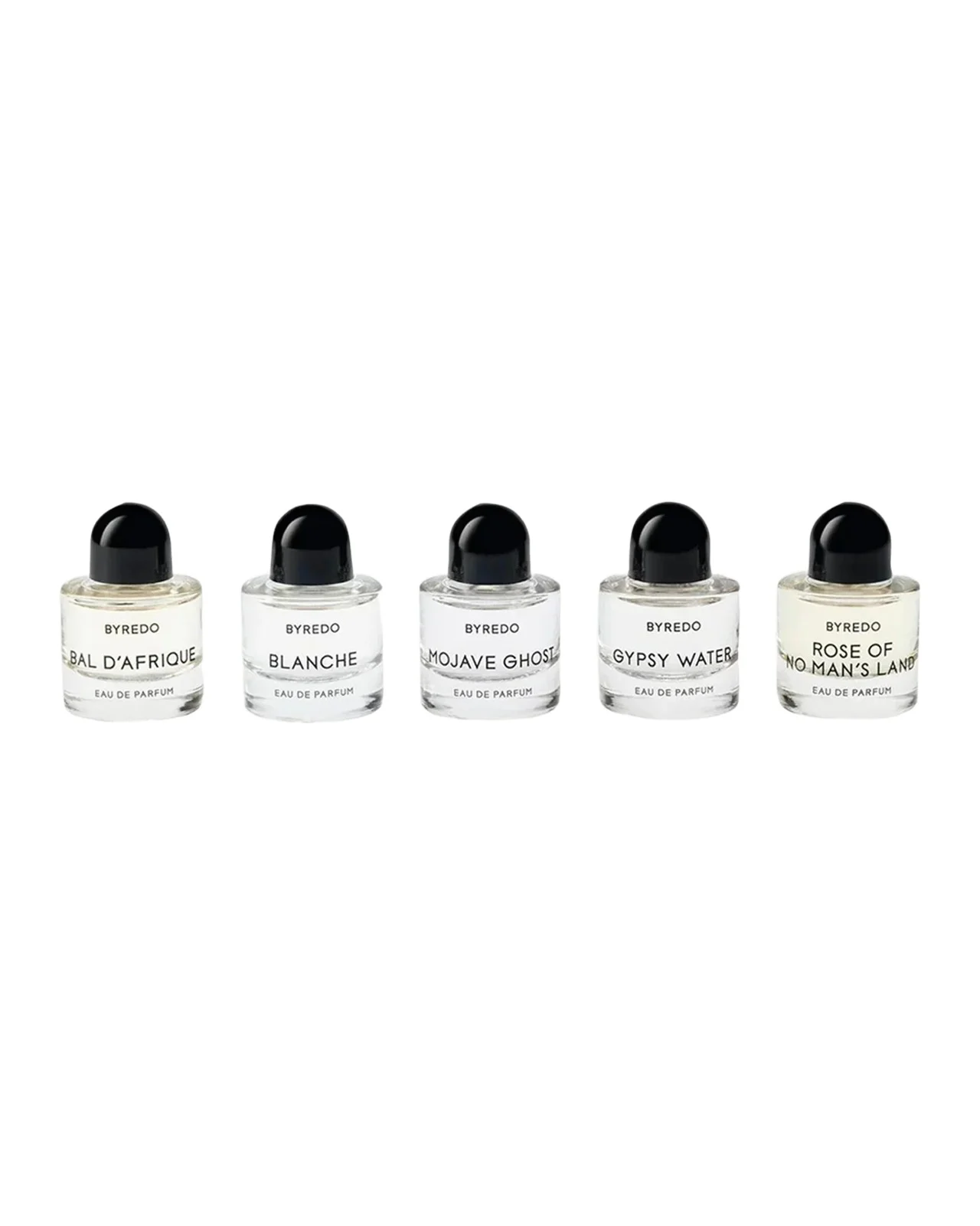 BYREDO ​Les Miniatures - Eau de Parfum Floral & Woody, Set of 5