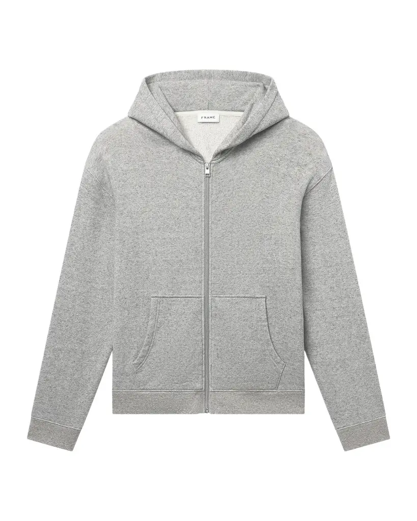 Frame Men's Zip-Front Cotton Hoodie