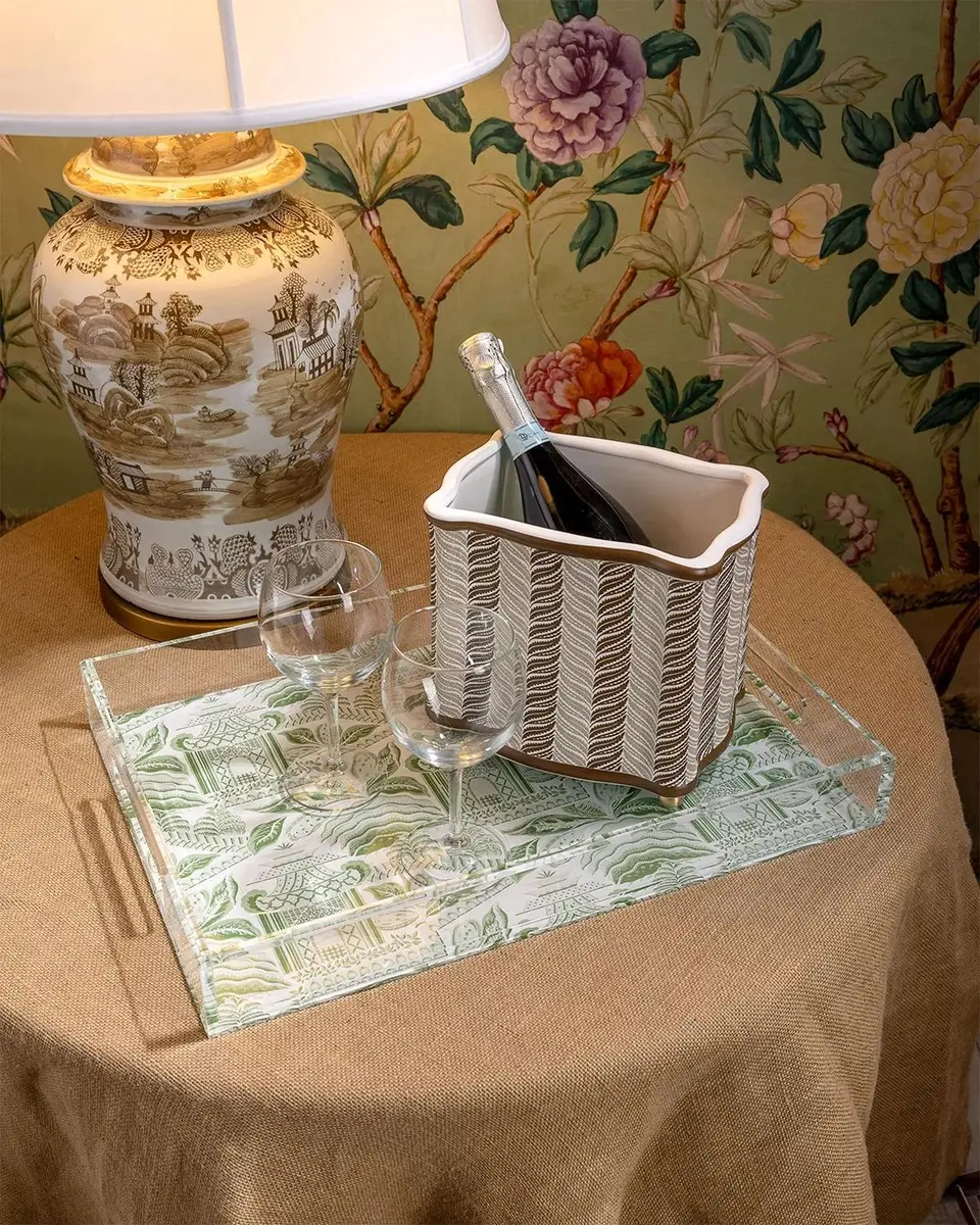 Port 68 Pagoda Garden Green Trays, Set of 2 | Thumbnail 4 Port 68 Pagoda Garden Green Trays, Set of 2 | Thumbnail 4